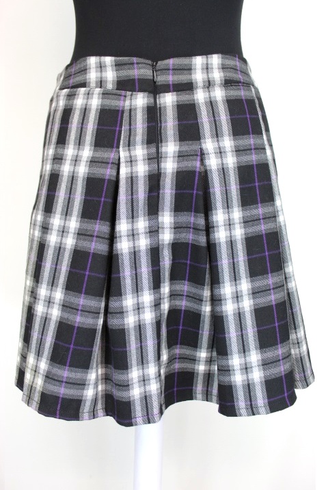 Mini jupe écossaise évasée Fashion taille XS Neuve