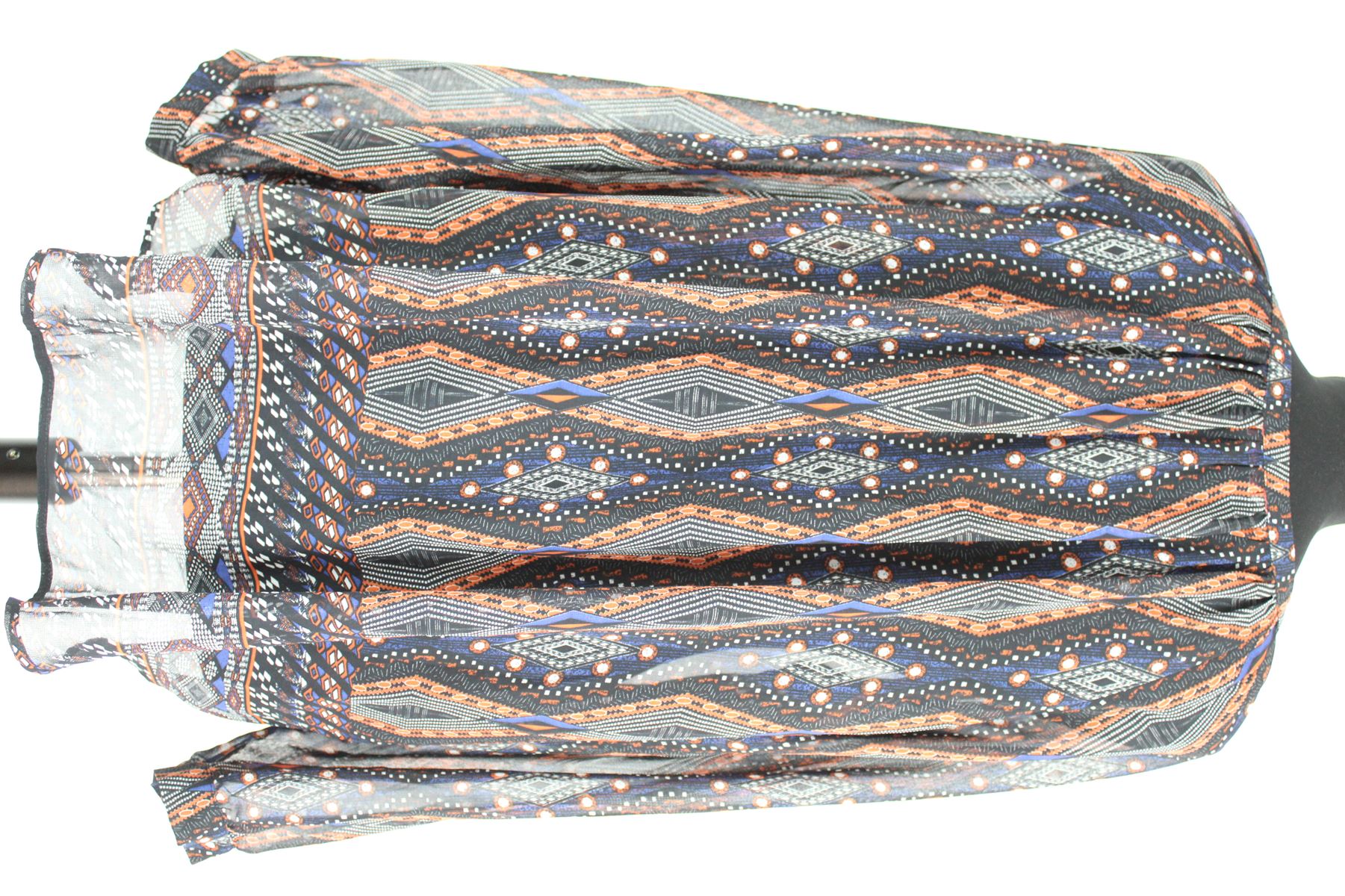 Blouse transparente motifs ethniques Camaïeu taille 42