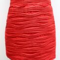 Mini-jupe rouge près du corps Sparkle & Fade taille M