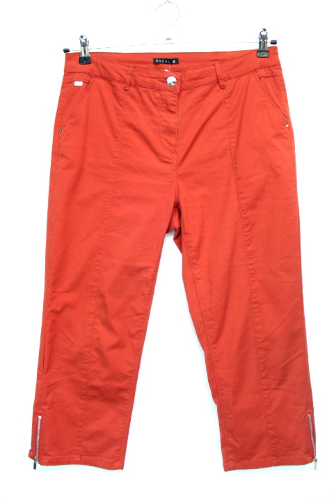 Pantalon droit coloris brique Bréal taille 42 - friperie en ligne - occasion
