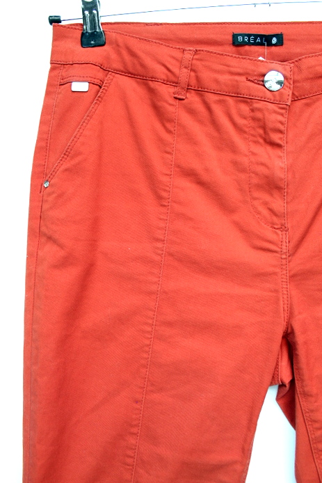 Pantalon droit coloris brique Bréal taille 42