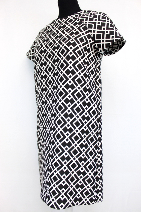 Robe bicolore forme droite Zara Basic taille S