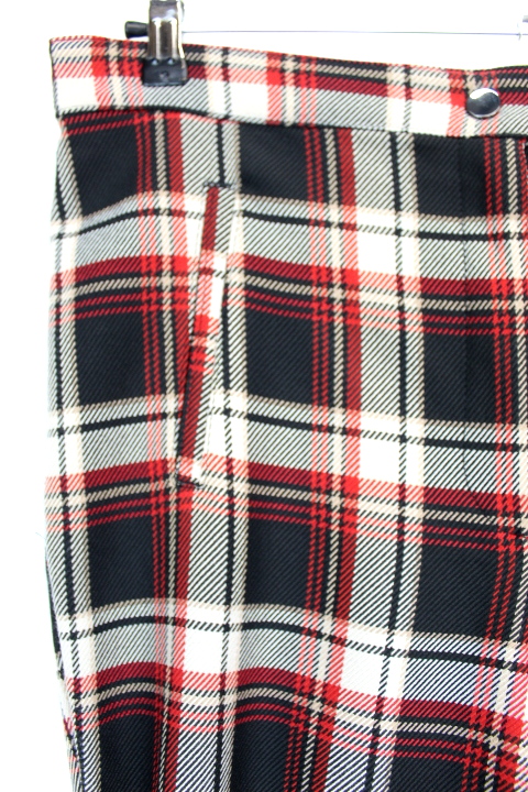 Pantalon slim écossais H&M taille 46 - friperie - occasion - seconde main - friperie france