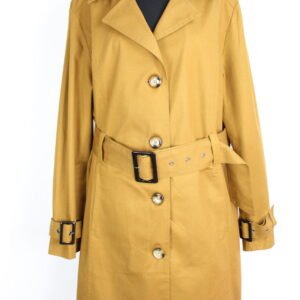 Trench coat moutarde Mona taille 48
