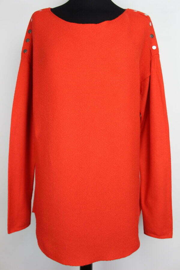 Pull rouge Bréal taille 46