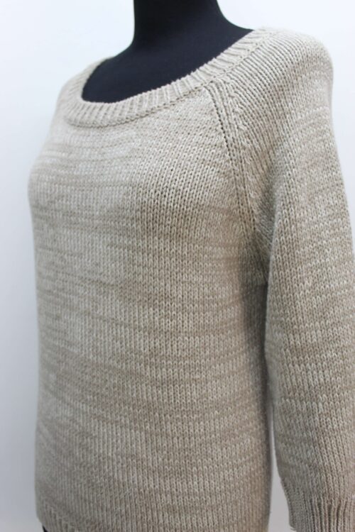 Pull beige Caroll taille 40 (2)