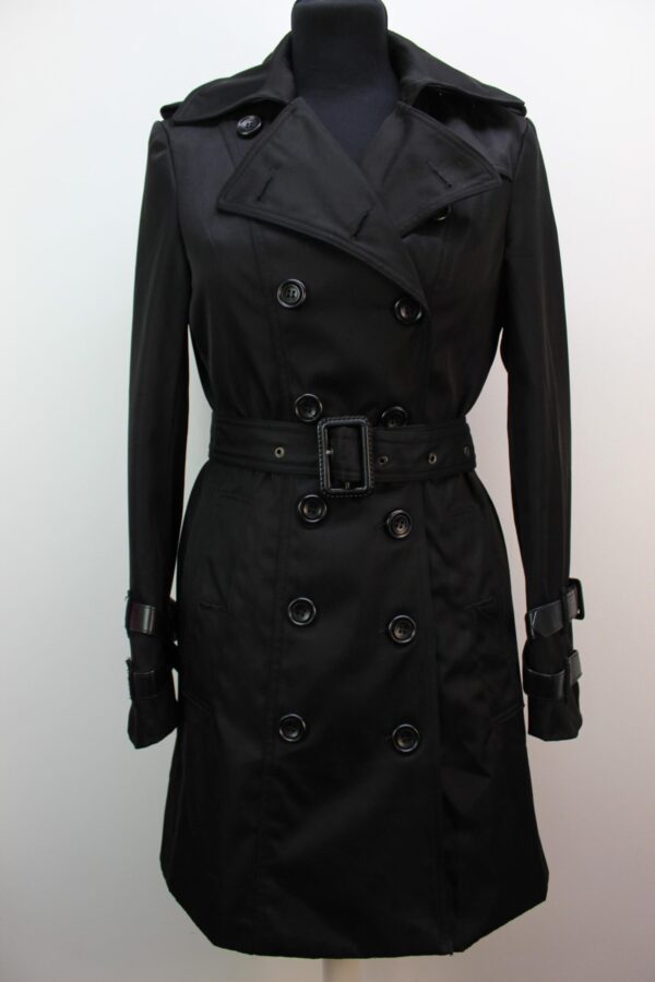 Trench coat noir Nado Fashion taille S