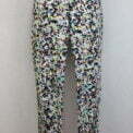 Pantalon slim motifs géométriques Zara taille 34 seconde main