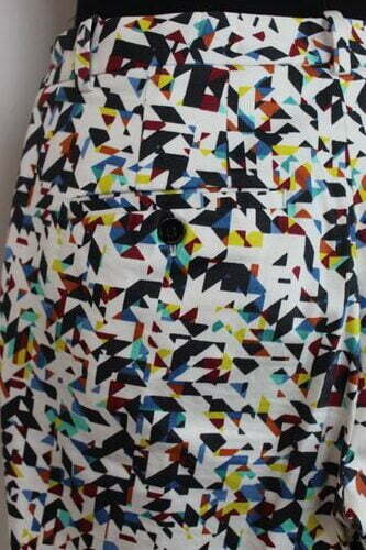 Pantalon motifs géométriques Zara taille 34