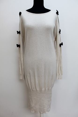 Robe pull nœuds noirs Patrizia Pepe taille 1