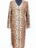 Robe longue léopard Murval taille SM