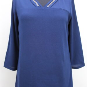 Blouse col strass 1.2.3 taille M