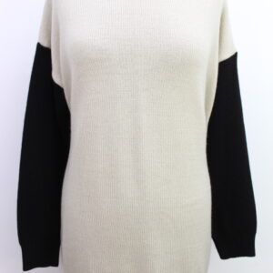Pull long bicolor Defacto taille L