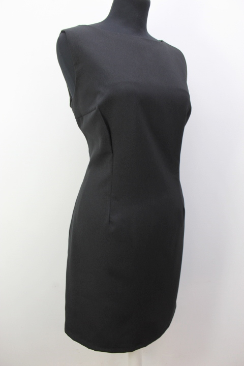 Robe noire zippée Fiorella Di Verdi taille 44