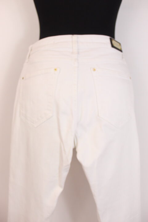 Pantalon slim fit blanc Lara woman taille 40