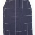 Jupe courte bleu marine à motifs carreaux GANT taille 34