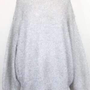 Pull argent H&M taille XL