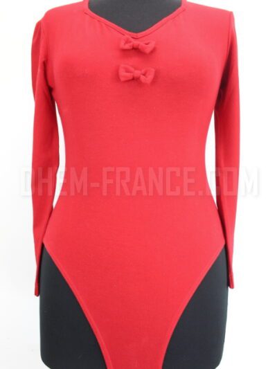 Body rouge 1.2.3 taille 34