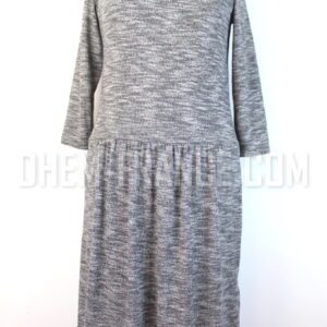Robe maille gris chiné Esprit taille 38