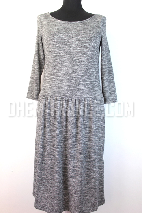 Robe maille gris chiné Esprit taille 38