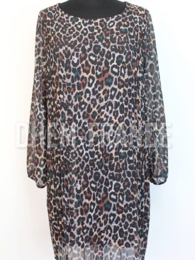 Robe plissée léopard By Coco taille 3840