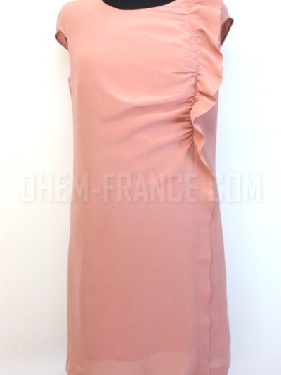 Robe soie rose Comptoirs des Cotonniers taille 34