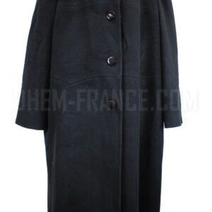 Manteau noir laine La Pompadour taille 48/50