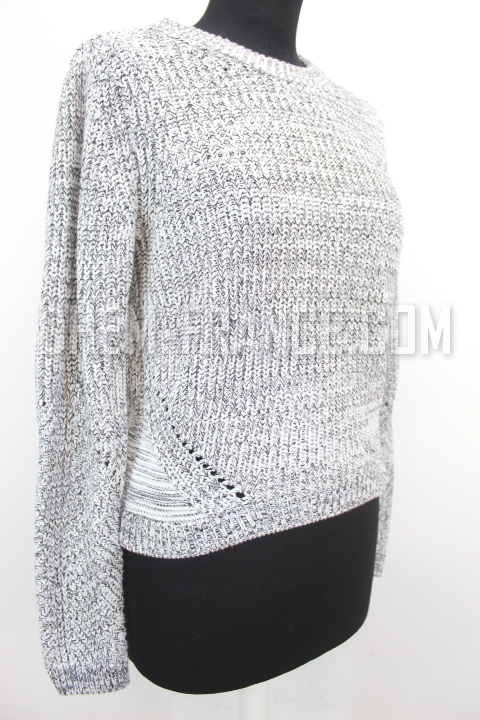 Pull gris & blanc Divided taille 36