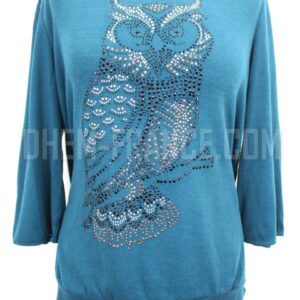 Pull hibou strass Armand Thiery taille 40