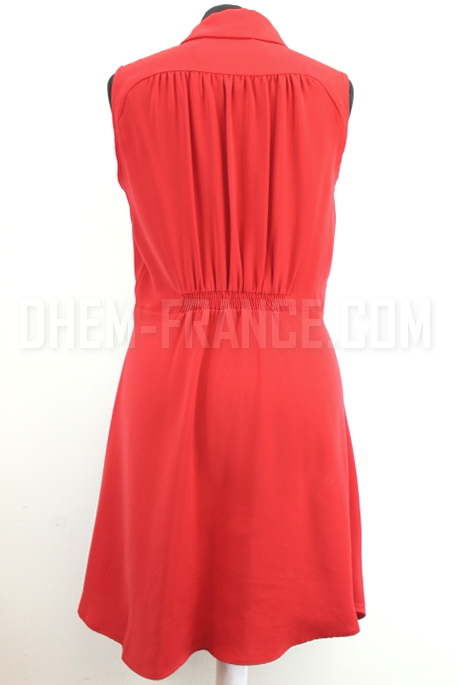 Robe rouge fluide Mango taille 36