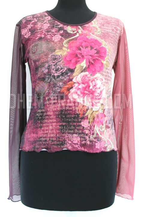 Top floral Paul Brial taille 3638