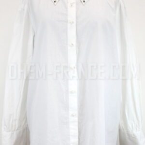 Chemise blanche perlée Zara taille 42