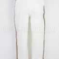 Pantalon blanc à bandes Zara Taille 34