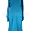 Robe bleue en maille taille 40