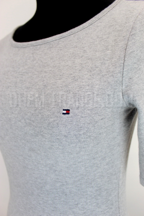 T-shirt gris Tommy Hilfiger taille 34
