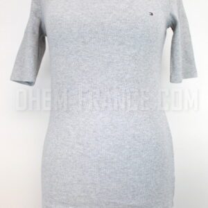 T-shirt gris Tommy Hilfiger taille 34