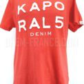 T-shirt orange Kaporal taille 38