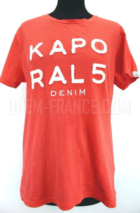 T-shirt orange Kaporal taille 38