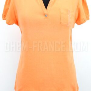 T-shirt polo orange Burton taille 38