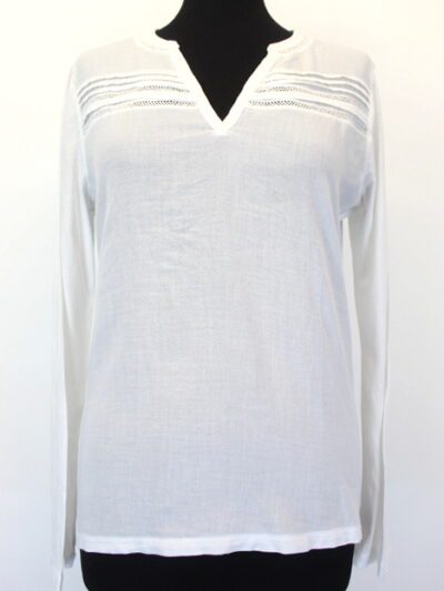 Blouse blanche Caroll taille 44