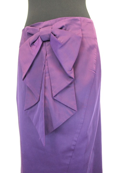 Jupe violette à nœud H&M taille 40