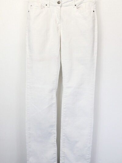 Pantalon blanc demi-saison Monoprix taille 40