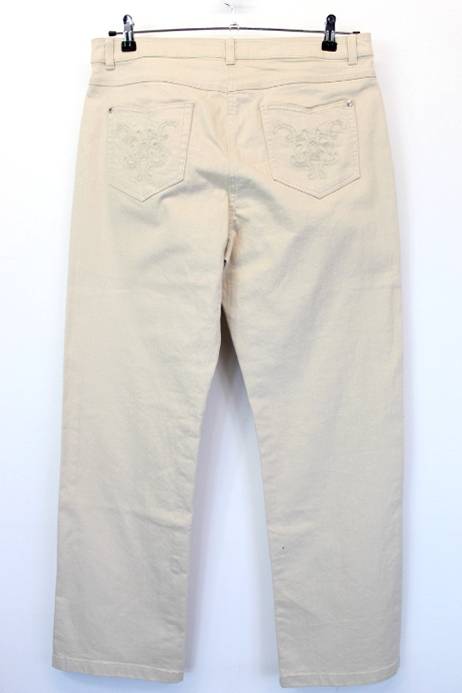 Pantalon couleur crème C&A taille 46