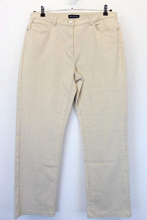 Pantalon couleur crème C&A taille 46