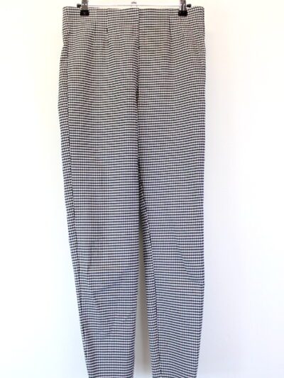 Pantalon vichy noir et blanc Zara taille 42