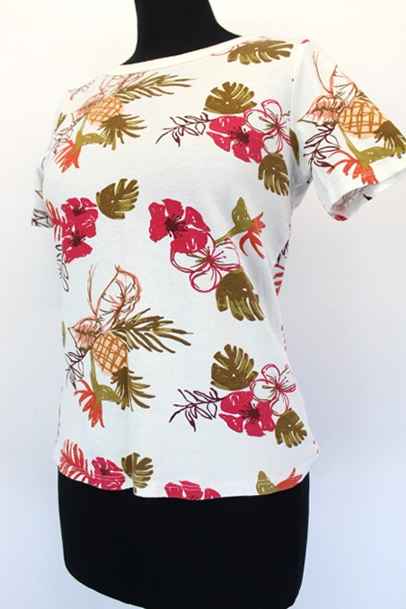 T. shirt floral Camaïeu taille 36
