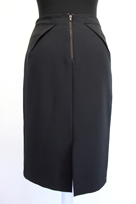 Jupe noire mi-longue Zara taille 34