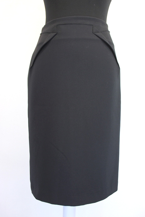 Jupe noire mi-longue Zara taille 34