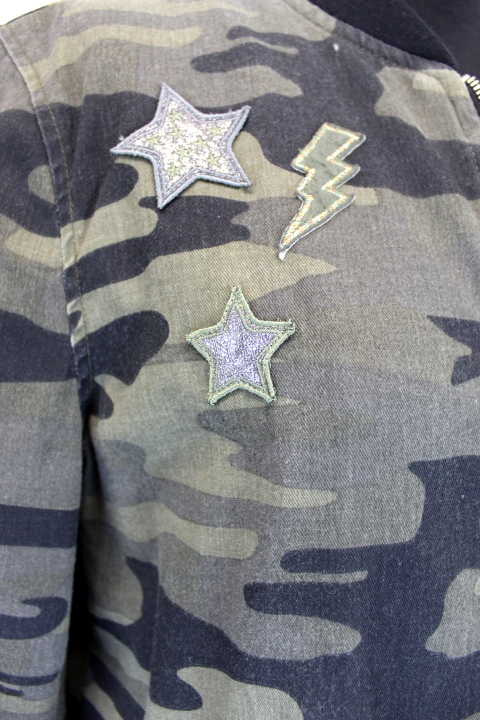 Veste motif militaire Zara Taille 38
