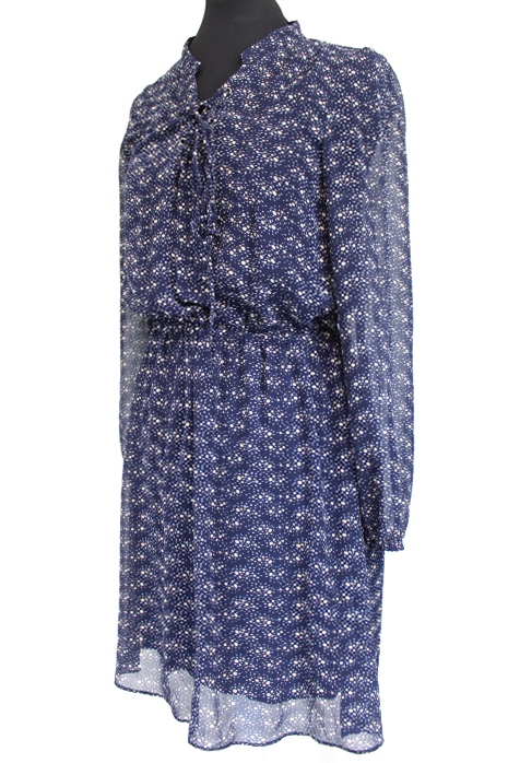 Robe bleu avec des ronds Naf-Naf taille 34